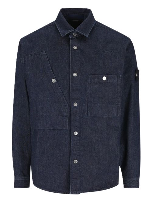 Bull Denim-TC Overshirt - Stone Island Stone Island | K2S151100008S00J7VJ201